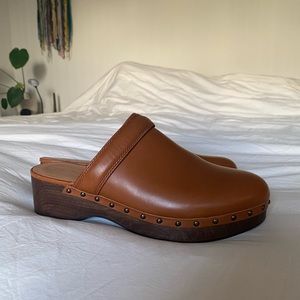 Madewell clogs size 10